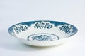 Chinese porcelain plate Royalty Free Stock Photo