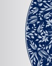 The Chinese Porcelain Style Background