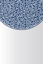 The Chinese Porcelain Style Background