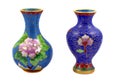 Chinese porcelain vases Royalty Free Stock Photo