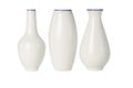 Chinese porcelain vases of various shapes Royalty Free Stock Photo