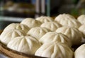 Chinese pork bun Royalty Free Stock Photo