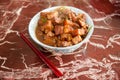 Chinese pork dish Royalty Free Stock Photo