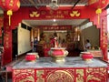 A chinese praying area outside Wat Phanan Choeng Worawihan, Ayutthaya