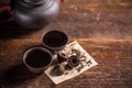 Chinese pu-erh tea Royalty Free Stock Photo