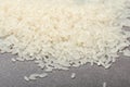 Chinese Raw grain white rice grains Royalty Free Stock Photo