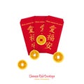 Chinese red envelope Royalty Free Stock Photo