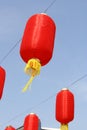 Chinese red lanterns