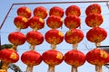 Chinese red lanterns