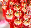 Chinese red lanterns Royalty Free Stock Photo