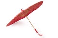 Chinese red oiled-paper umbrella Royalty Free Stock Photo