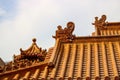 Chinese Religious Temple Roof