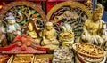 Chinese Replica Wooden Buddhas Panjuan Flea Market Beijing China