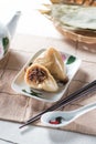 Chinese rice dumplings (Chicken) Royalty Free Stock Photo