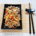 Chinese rice noodles Royalty Free Stock Photo