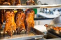 Chinese roasted duck in the restaurant Royalty Free Stock Photo