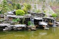 Chinese rockery garden Royalty Free Stock Photo