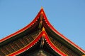 Chinese roof styleJiang in Kai Shek memorial hall.