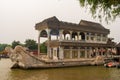 Chinese royal marble boat won\'t float