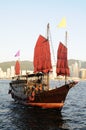 Chinese sailing ship Royalty Free Stock Photo
