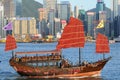 Chinese sailing ship Royalty Free Stock Photo
