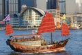 Chinese sailing ship Royalty Free Stock Photo