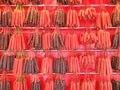 Chinese Sausages For Sale In Singapore Chinatown