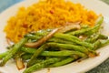 Chinese Sauteed String beans Royalty Free Stock Photo