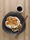 Chinese scallion pancakes Royalty Free Stock Photo