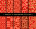 Chinese Seamless Background Pattern Collection 03