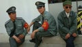 Chinese security guards.