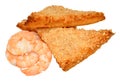 Chinese Sesame Seed Prawn Toast Royalty Free Stock Photo