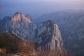 Chinese Shaanxi province tourist attractions in Huashan mountain