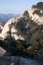 Chinese Shaanxi province tourist attractions in Huashan mountain