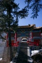 Chinese Shaanxi province tourist attractions in Huashan mountain