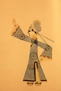 Chinese shadow puppet Royalty Free Stock Photo