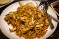 Chinese Shanghai Fried Noodles Chow Mein