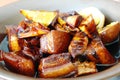 Chinese Shanghai local cuisine - grandma\'s braised pork. Royalty Free Stock Photo