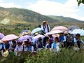 Chinese Singers at Outdoor Singing Festival
