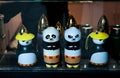 Chinese souvenirs Figurines of panda bears. panda animal toys favorite souvenir in tourist shops in China