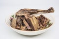 Chinese specialties, salted duck, cooked food