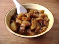 Chinese specialty cuisine - Marinated Pork Royalty Free Stock Photo