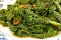 Chinese Spinach and Fermented Soybeans