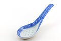 Chinese spoon Royalty Free Stock Photo