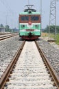 Chinese ss3b electric train Royalty Free Stock Photo
