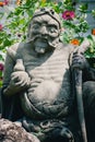 Chinese statue at the the Wat Phra Kaew Palace, also known as the Emerald Buddha Temple. Bangkok, Thailand. Royalty Free Stock Photo