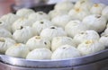Chinese steamed baozi Royalty Free Stock Photo