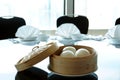 Chinese steamed bun Royalty Free Stock Photo