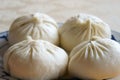 Chinese steamed buns Royalty Free Stock Photo