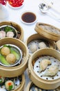 Chinese steamed dimsum Royalty Free Stock Photo